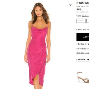 Lovers & Friends Noah Wrap Dress